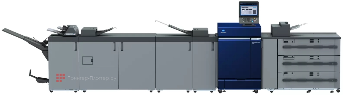 Konica Minolta AccurioPress C8100 — новый стандарт качества в цифровой печати. Комплексной обработки носителей
